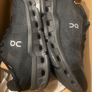 On Running Charcoal and Black Cloudtec Shoes